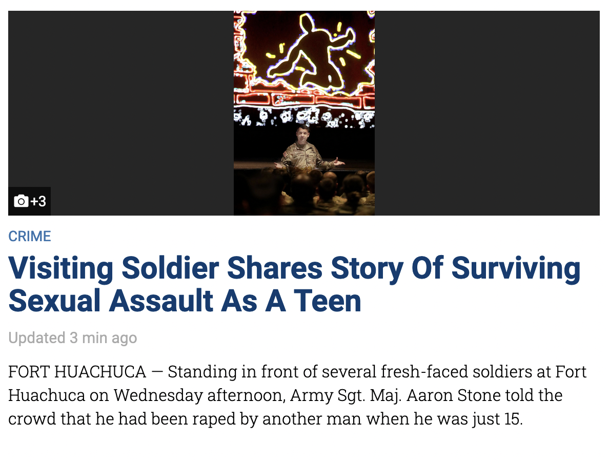 Camp Huachuca Herald Review Article