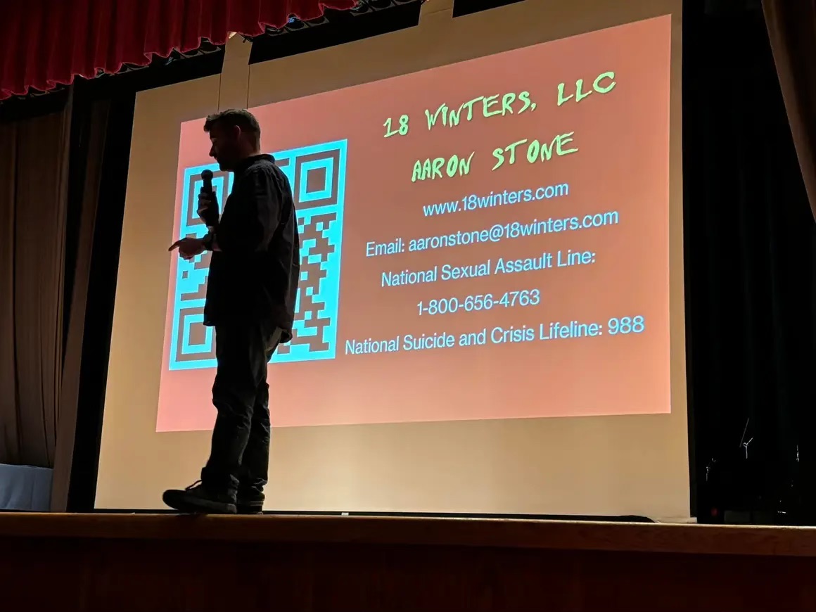 merchant marine academy aaron stone on stage